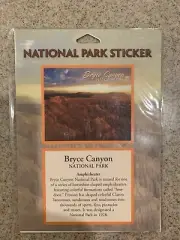 *COLLECTIBLE* National Park Stickers - Bryce Canyon National Park, Never Opened