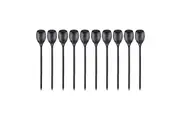 10 Pack Solar Torch Lights 96 LED Flickering Lighting Dancing Flame Garden Lamp