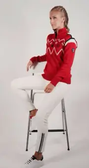DALE OF NORWAY Seefeld Women's Quarter Zip Pullover Sweater