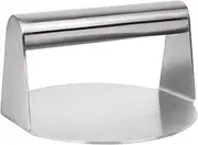 Mallez Smash Burger Press, 5.5 inch Food-Grade 304 Stainless Steel Hamburger Press, Heavy Duty Burger Smash for Flat Top Griddle Grill Cooking Steaks BBQ Sandwich