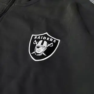 美式 NFL Raiders 足球隊 拉斯維加斯 突擊者 半拉鍊 長袖上衣 大學T