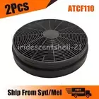 2PCS Suit For Omega,Smeg Rangehood carbon filter/charcoal filter black ATCF110