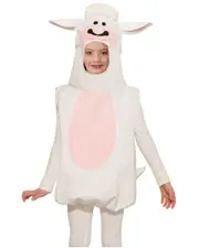 Hooded Lamb Child Tunic Costume