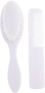 Totority 1 Set Baby Comb Baby Supplies Grooming Hair Comb Pet Hair Brush Infant Suit Scalp Scrubber Pet Comb Baby Brushes for Hair Infant Massage Comb Shampoo Brush White Abs Baby Girl Body