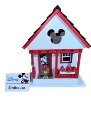 Mickey Mouse Official Wooden Birdhouse New TikTok Viral Mickey And Friends NEW
