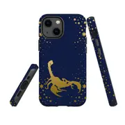 For Apple iPhone 13 mini Case, Armour Back Cover, Scorpio Drawing