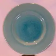 Nordstrom Turquoise Blue Dessert Plate - Set of 8 - Robin's Egg Blue