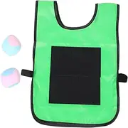 BESPORTBLE Interactive Sticky Ball Vest Set Outdoor Catch Game Toy for Boys and Girls Hand-Eye Coordination Motor Skills Training