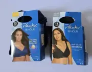 Playtex Women's 38DD 18 Hour WIREFREE 2 Bra #4745 & # 4049