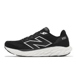 【NEW BALANCE】慢跑鞋 Fresh Foam X 880 V14 2E 男鞋 寬楦 黑 白 緩衝 運動鞋 NB(M880B14-2E)