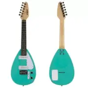 VOX MARK III Mini Aqua Green Short Scale TearDrop Shape Mini Electric Guitar