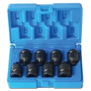 Action 69423084 - Impact Socket Set 1/2" Drive 4-Point Male Plug - 8 Piece Imperial