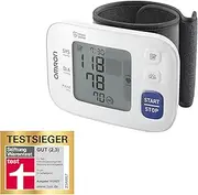 Omron RS4 Wrist Blood Pressure Monitor with Intelligence Technology, Cuff Wrapping Guide and Irregular Heartbeat Detection for Most Accurate Measurement
