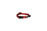Rogz Red Small 11mm Wide x 20cm to 31cm Classic Utility Collar for Dogs & Puppies