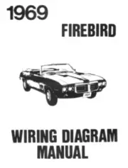 PONTIAC 1969 Firebird Wiring Diagram 69