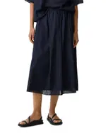Theory Pleated Midi Skirt