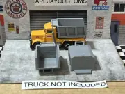 Matchbox Superfast No. 19 Peterbilt Quarry Dump Truck 2 beds