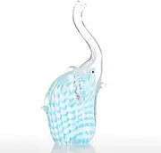 Figurine Animal Statue Ornaments Sculptures Statues Ornaments Figurine Collectible Figurines Glass Sculpture Animal Figurines Ornament Favor Gift Glass Craft Decoration for Home Office