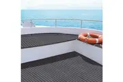 Seamanship EVA Foam Boat Flooring Mat Decking Sheet 240x90x0.6cm Dark Grey Decor