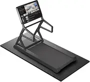GymCope Treadmill Mat, 183x91.5cm Exercise Equipment Mat for Hardwood Floor Carpet Protection, 6mm Thick, Exercise Bike Mat for Indoor Cycles, Rowing Machine, Elliptical