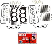 DNJ HGB968 Head Gasket Set with Head Bolt Kit For 2005-2015 for Toyota Avalon 3.5L 3456cc V6 DOHC
