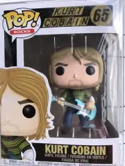 Rocks Funko Pop - Kurt Cobain Teen Spirit #65 Nirvana Vaulted Rare