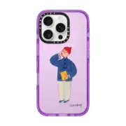 iPhone 16 Pro Impact Case Slowboy in mandarin jacket