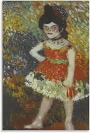 Pablo Picasso《Dwarf Dancer》Canvas Wall Art Pablo Picasso Poster Pablo Picasso Prints Picasso Painting for Home Decor Picture 40x65cmx1 No Frame
