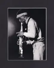 8X10" Matted Print Art Photo Classic Jazz Picture: Roscoe Mitchell, 1991