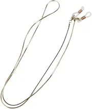 [CALLARON] Long Non Slip Copper Eyeglasses Chain Cord Holder Eyeglass Strap for Sunglasses Stylish Neck Strap with Coils Accessory for Everyday Use
