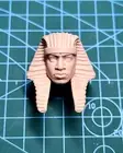 McFarlane Size Unpainted Kang Blue Man Head Carved Model 1/12 Ant-man Quantumani