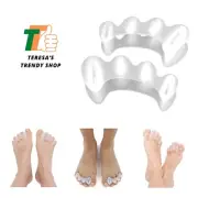 Unisex The Toe Spacers, Clear, Large