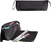 Heat Mat For Hair Straighteners And Hair Accessories Storage Bag Heat Proof Mat For Hair Straighteners Cloth Hair Clips, A