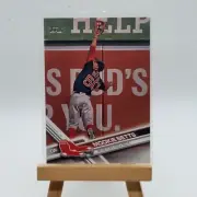 2 Card Lot - 2017 Topps #161 and Opening Day #113 Mookie Betts Boston Red Sox
