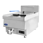 CookRite 1 Tube Gas Deep Fryer NG AT65G4F-C-NG - AT65G4F-C-NG-SM