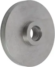 CME 10" 2 1/4"-8 Threaded Lathe Chuck Backing Plate, Machine to Fit Chuck 10"