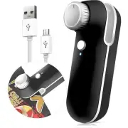 Black Portable Mini Food Vacuum Sealer - Convenient Household Snack Bag Sealing