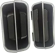 Car Door Storage Bin, Wivplex Door Handle Storage Box Car Organizer, for, for, GL GLE ML Class W166 X166 Container Holder Tray Car Styling Car Door Handle Storage Box(BLACK 4 Pieces)