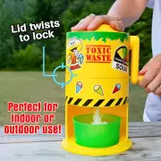 Mini Snow Cone Machine Manual Ice Shaver, No Electricity, Cups & DIY Stickers