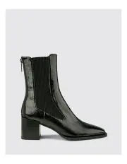 [Novo Shoes] DNA Ankle Boot in Black Patent