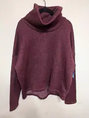 NWT Columbia Womens Chillin Fleece Pullover Size XL Red