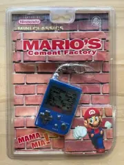 1998 Nintendo Mini Classics - Mario's Cement Factory Keychain Game & Watch