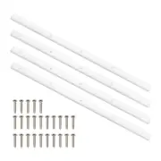 4Pcs Table Saw Crosscut Sled Table Saw Runner Accessories with Predrilled Holes