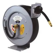Primefit HRRUB380253 Industrial Grade Retractable Air Hose Reel with 25-Foot ...