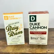 Duke Cannon Bay Rum + Whiskey Soap 10 OZ Large Each New in Box