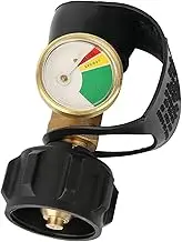 Propane Standard Gauge Adapter,Propane Tank Pressure Gauge | RV Propane Meter Regulator Leakproof For Camping Propane Heater