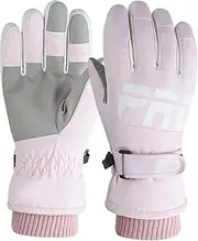 [Generic] Winter Gloves, Women's Winter Gloves | Waterproof Gloves, Touchscreen Thermal Gloves, Winter Sports Football Gloves Windproof for Cold Weather