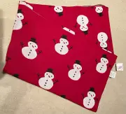 Red Snowman Throw "Primitives by Kathy"