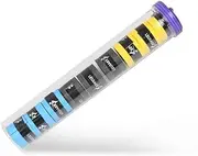 Pack of 9pcs Tennis Racket Overgrips Anti-Skid Sweat Tape Wraps Badminton Racquet Over Grip Fishing Rod Sweat Band Grip