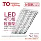 [喜萬年]TOA東亞 LTT-H4345HA LED 13W 4呎 3燈 白光 全電壓 節能輕鋼架_TO430276